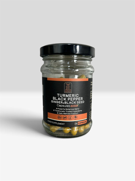 Turmeric Black Pepper Ginger & Black Seed
