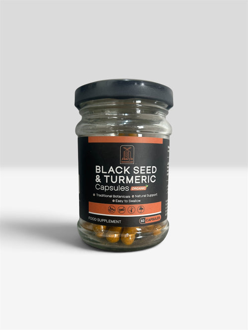 BLACK SEED AND TURMERIC CAPSULES
