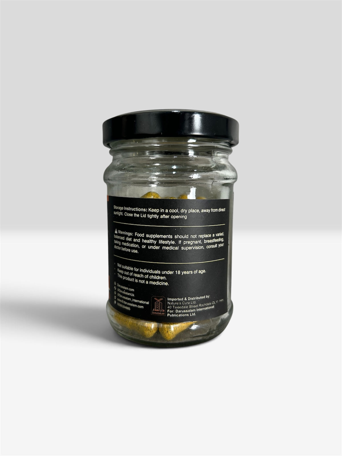 Turmeric Black Pepper Ginger & Black Seed