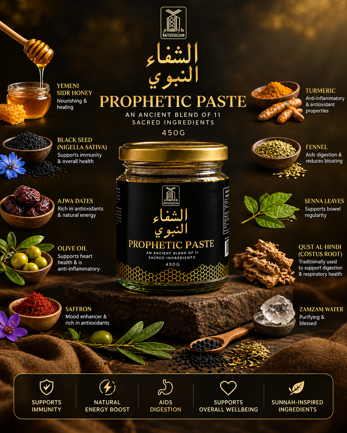 Prophetic Paste - A sunnah inspired blend