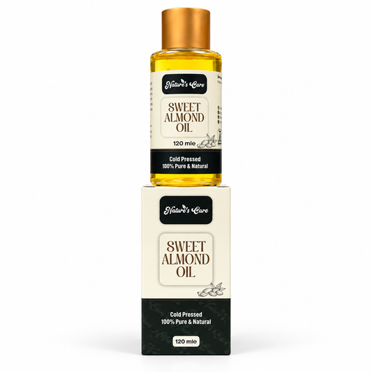 Natural Skin Care Oils Collection – Flax Seed Oil, Castor Oil, Sesame Oil & Sweet Almond Oil | 120ml