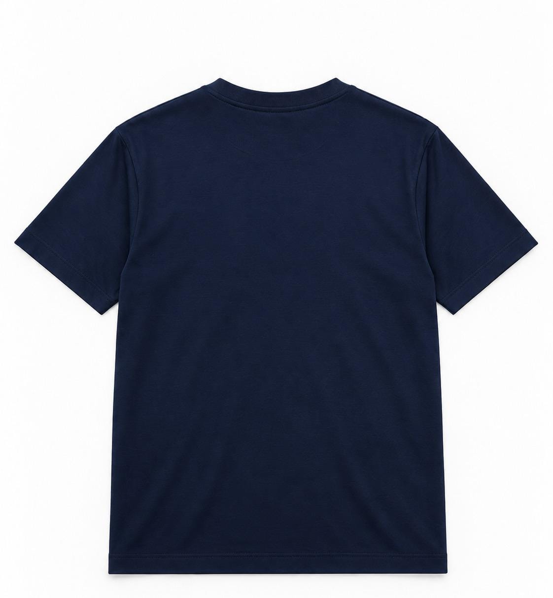 Premium Navy Arabic Calligraphy Interlock T-Shirt
