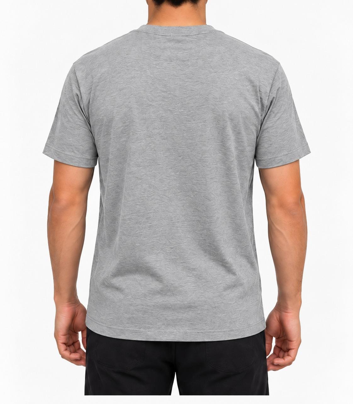 Premium Plain Grey Interlock T-Shirt